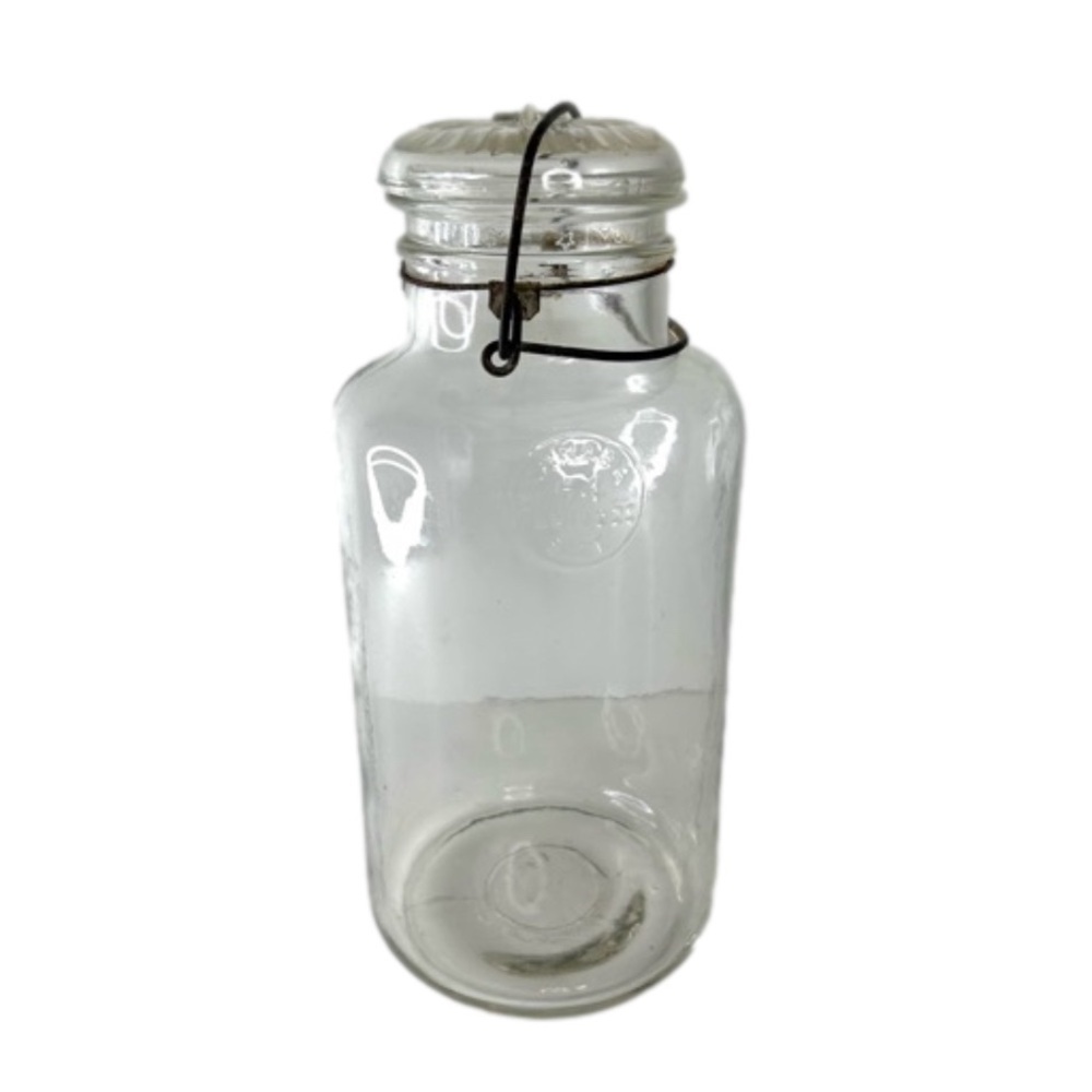Canada 64 oz Mason Jar Dominion Glass marked Bottom